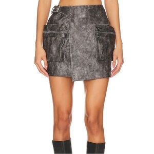 LAMARQUE NAKIA SKIRT IN VINTAGE BLACK